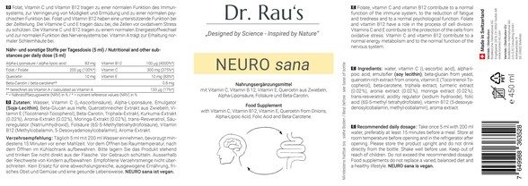 Dr. Rau's Neuro Sana 450ml, A-Nr.: pr_0004 - 02